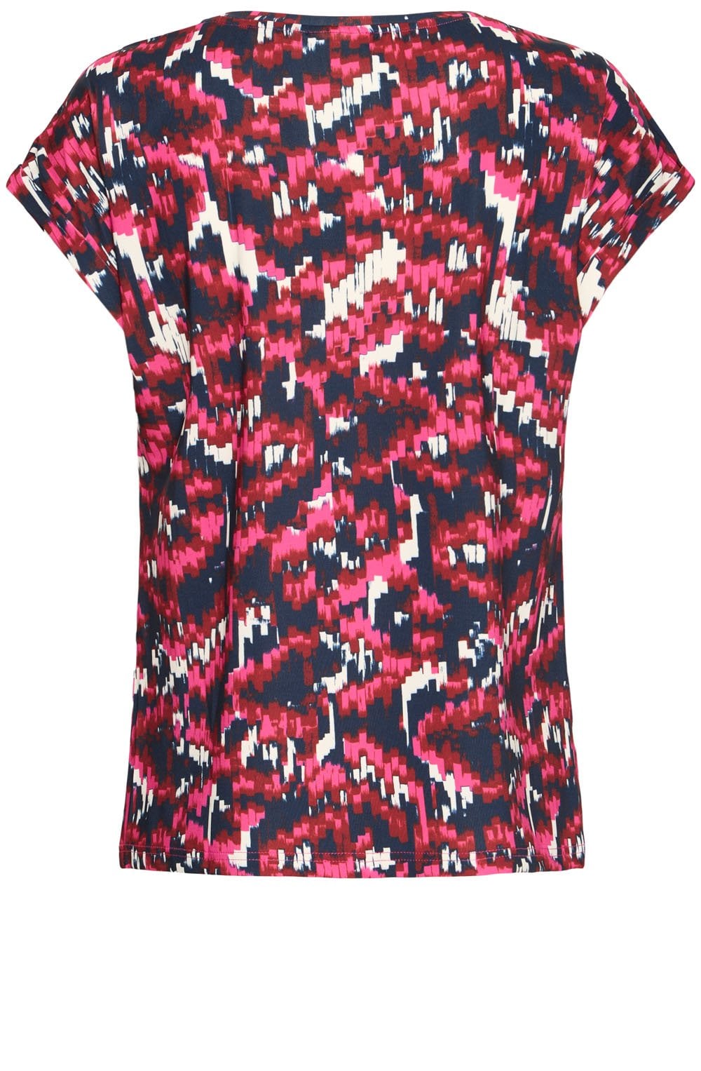 Boho Very Berry Seen Silk Touch Jersey Top
