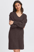 Charcoal Knit Jumper Dress