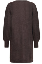Charcoal Knit Jumper Dress