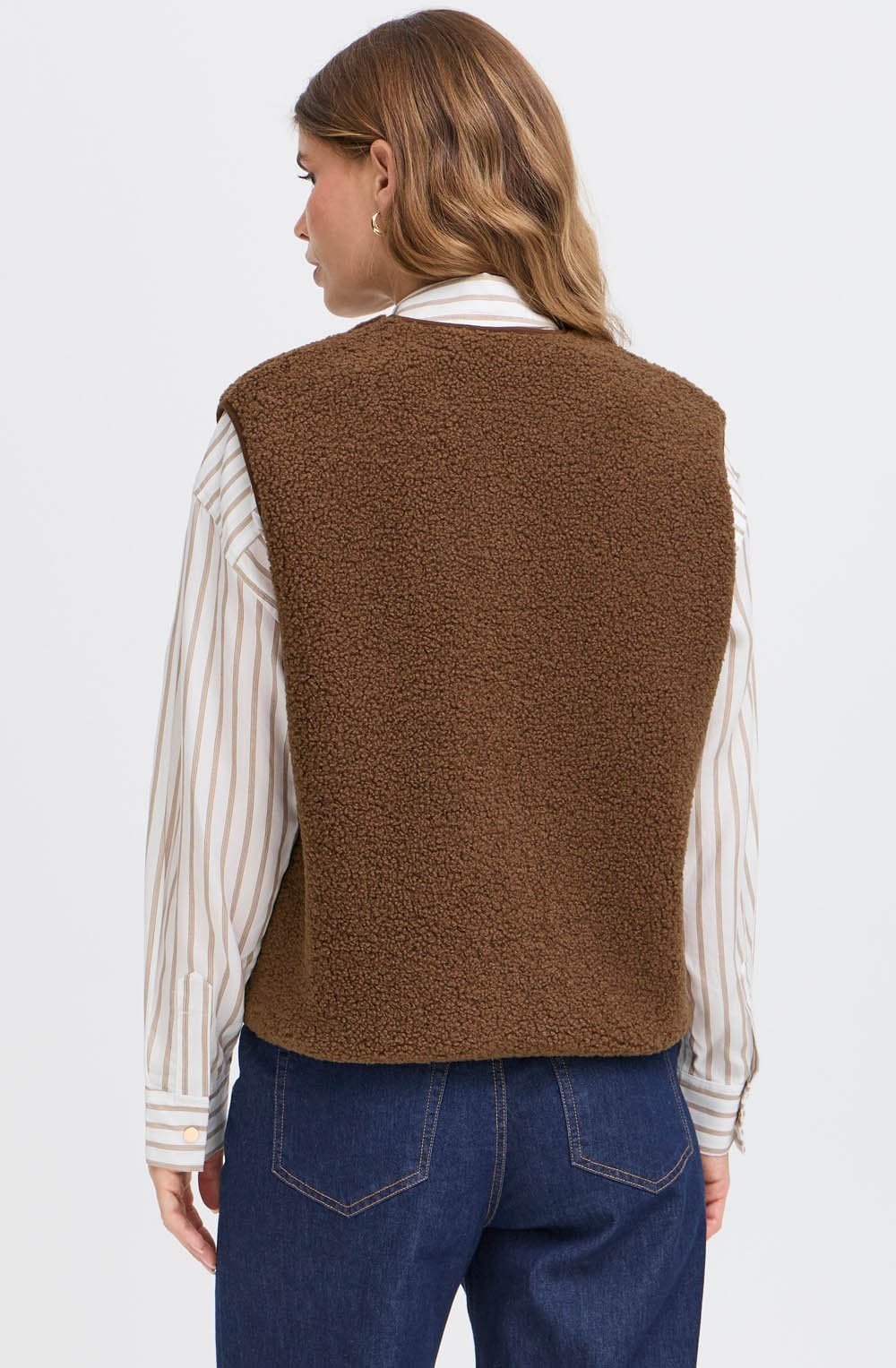 Cocoa Teddy Waistcoat