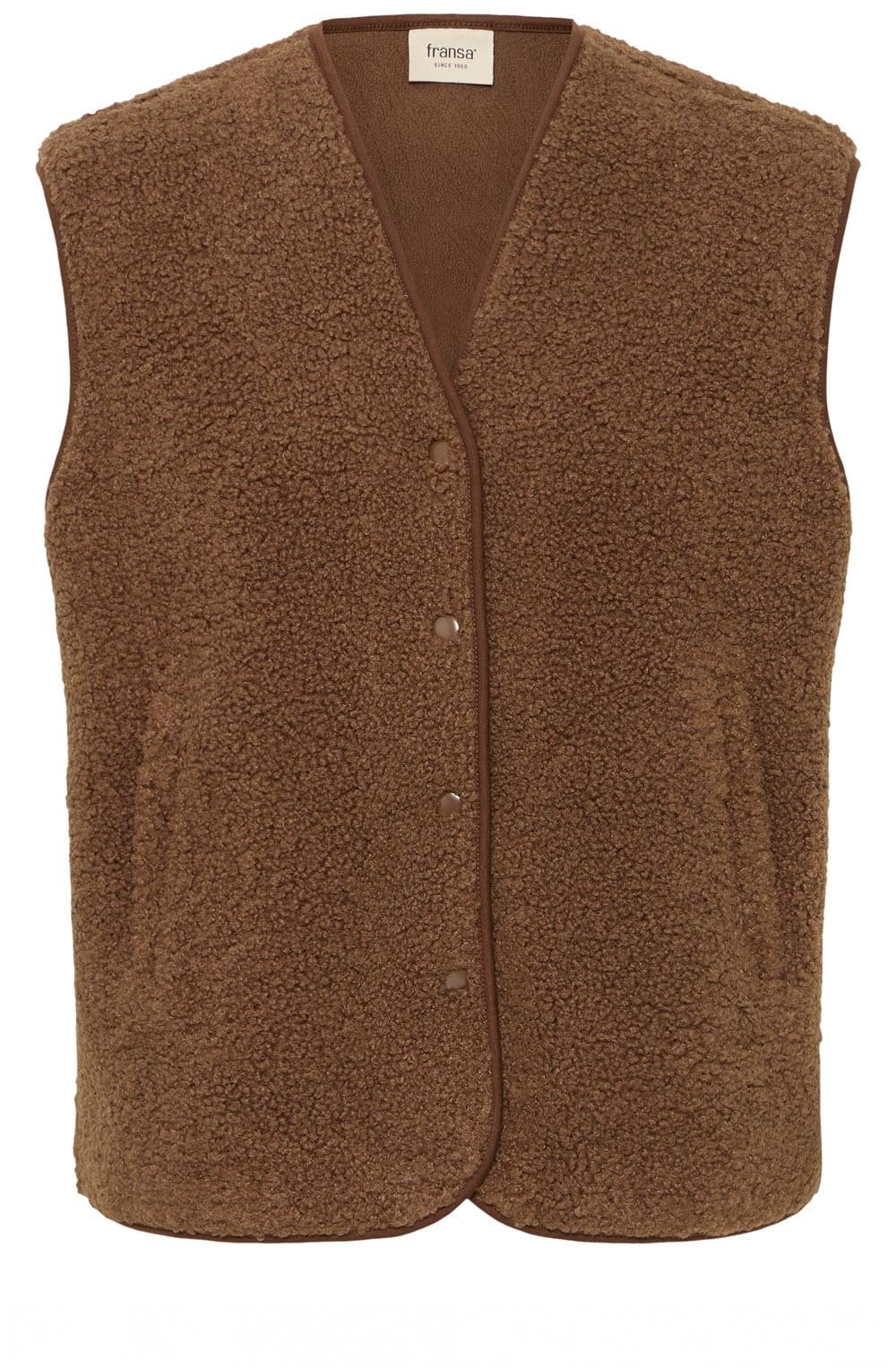 Cocoa Teddy Waistcoat
