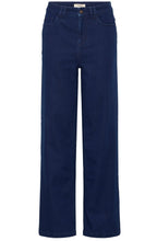 Dark Blue Straight Leg Jeans