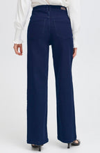 Dark Blue Straight Leg Jeans