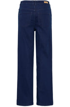 Dark Blue Straight Leg Jeans