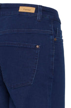 Dark Blue Straight Leg Jeans