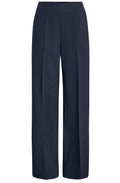 Dark Peacoat Abigail Wide Leg Trousers