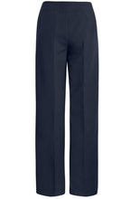 Dark Peacoat Abigail Wide Leg Trousers