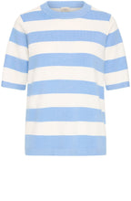 Della Robbia Blue Fine Knit T shirt