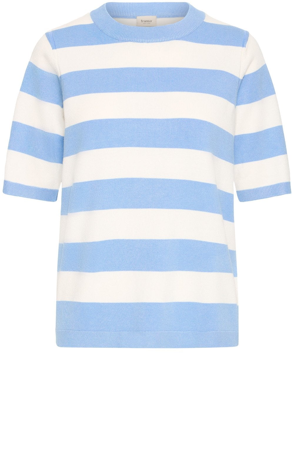 Della Robbia Blue Fine Knit T shirt