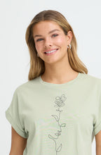 Desert Sage Abstract Face Design T Shirt