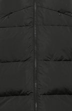 Estella Down Quilted Black Coat