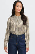 Feather Grey Patterned Shirt