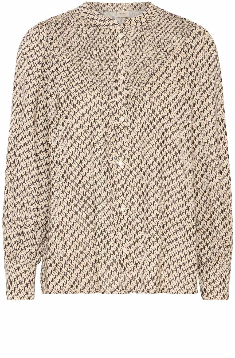 Feather Grey Patterned Shirt