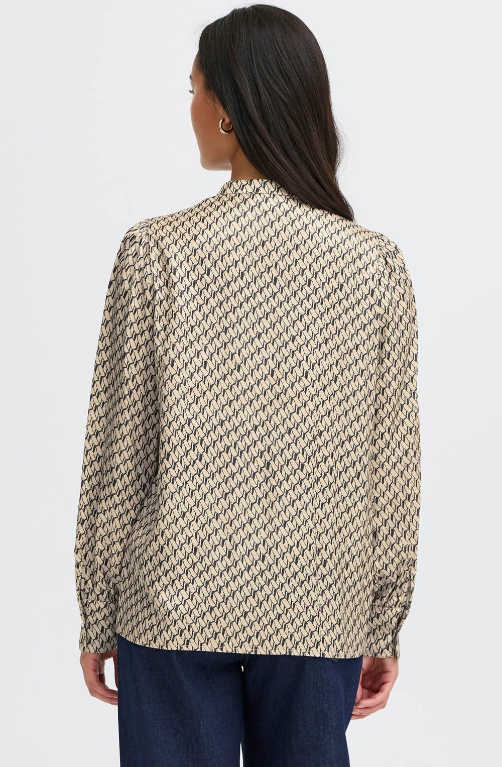 Feather Grey Patterned Shirt