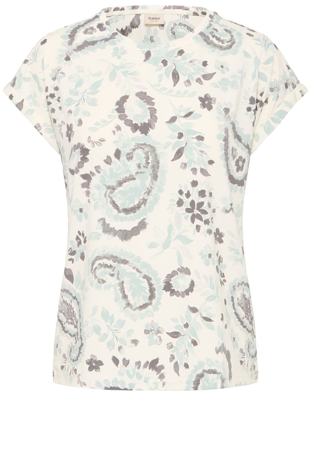 Frosty Green Silk Touch Jersey T Shirt