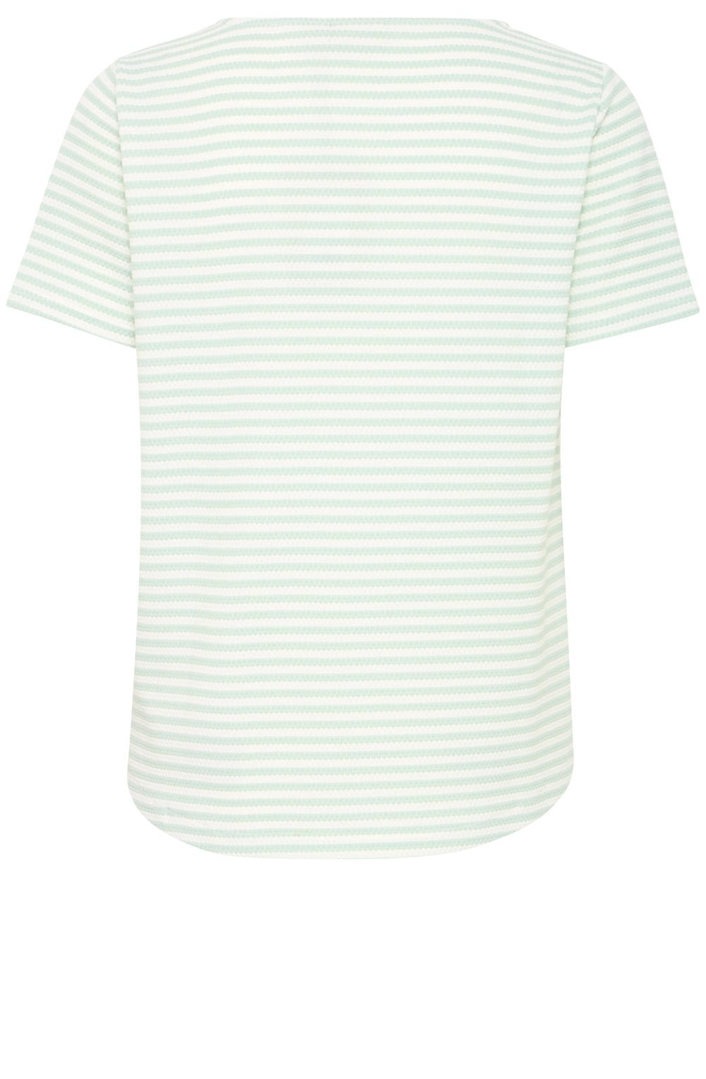 Frosty Green Textured Jersey T Shirt