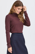 Fudge Fine Knit Turtle Neck Jumper