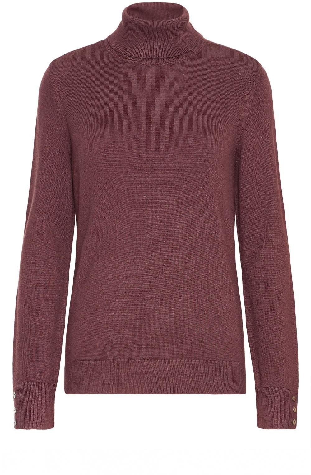 Fudge Fine Knit Turtle Neck Jumper