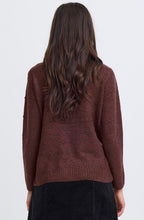 Fudge Melange Textured Jumper