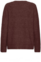 Fudge Melange Textured Jumper