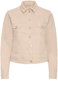 Hummus Oxford Tan Denim Jacket