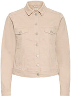 Hummus Oxford Tan Denim Jacket