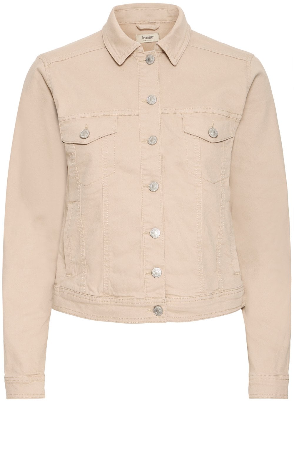 Hummus Oxford Tan Denim Jacket