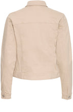Hummus Oxford Tan Denim Jacket