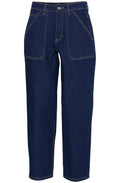 Indigo Denim Relaxed Jeans