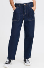 Indigo Denim Relaxed Jeans