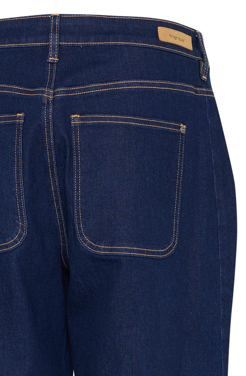 Indigo Denim Relaxed Jeans