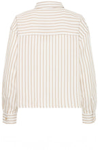 Kangaroo Striped Oversized Blouse