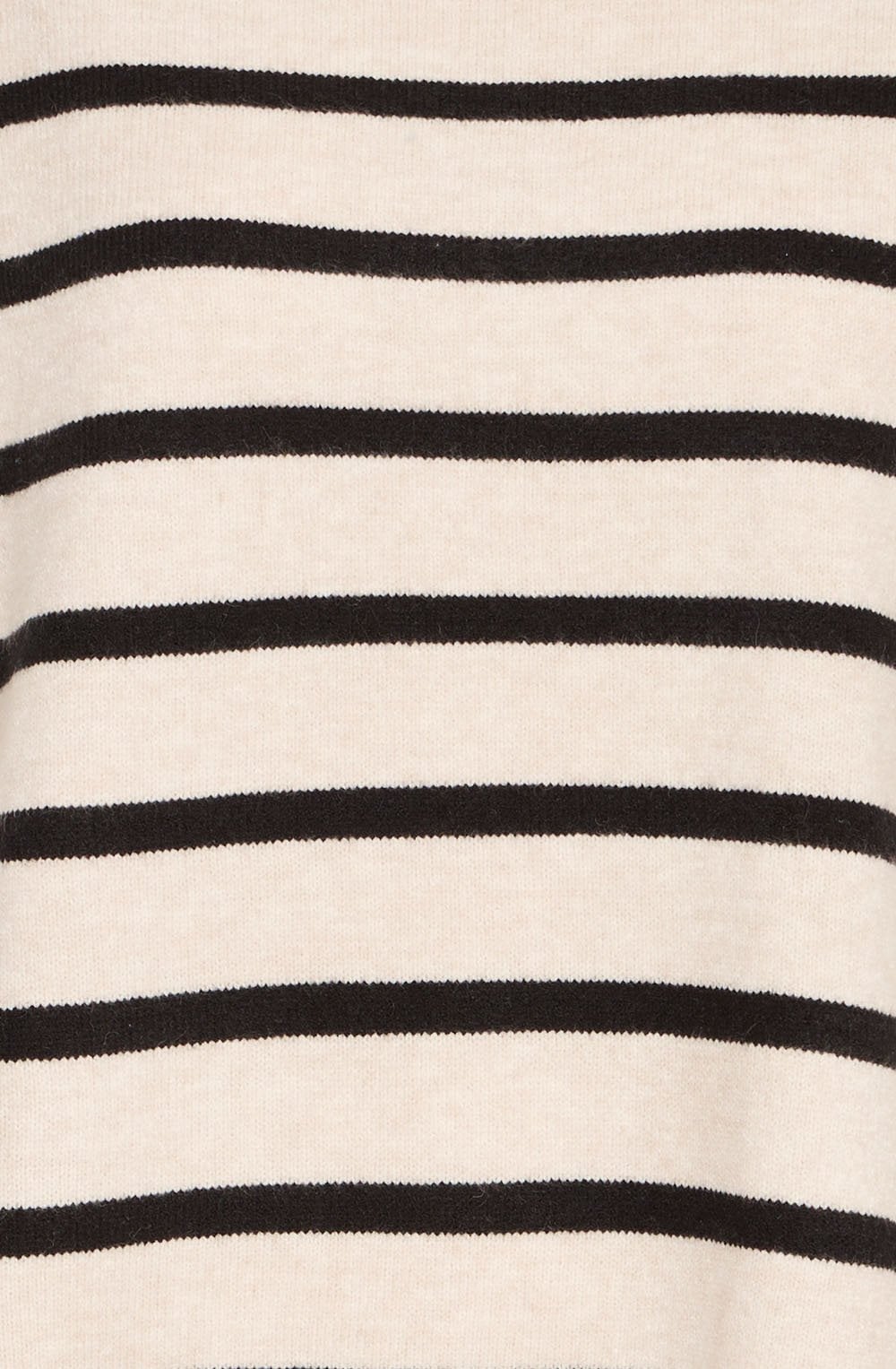 Limestone and Black Striped Cap Sleeve Jumper