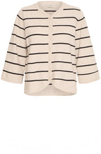 Limestone Stripe Knit Cardigan