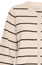 Limestone Stripe Knit Cardigan