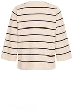Limestone Stripe Knit Cardigan