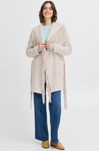 Limestone Tasselled Wrap Around Jacket