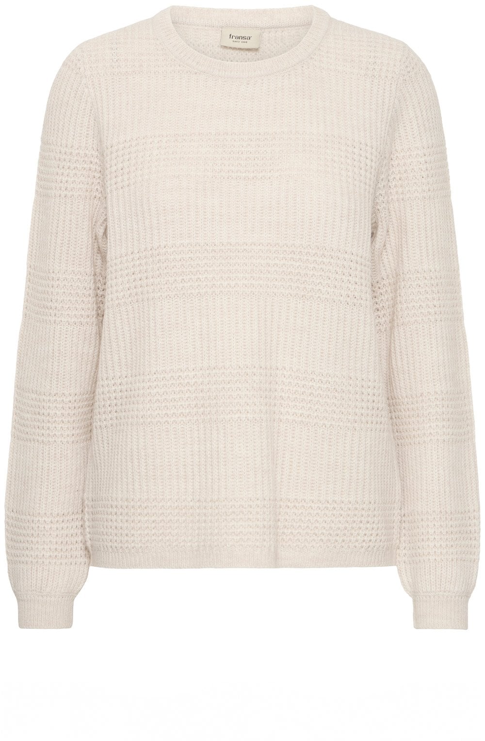 Limestone Textured Knit Jumper