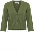 Loden Green Sleeve Cardigan