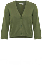 Loden Green Sleeve Cardigan