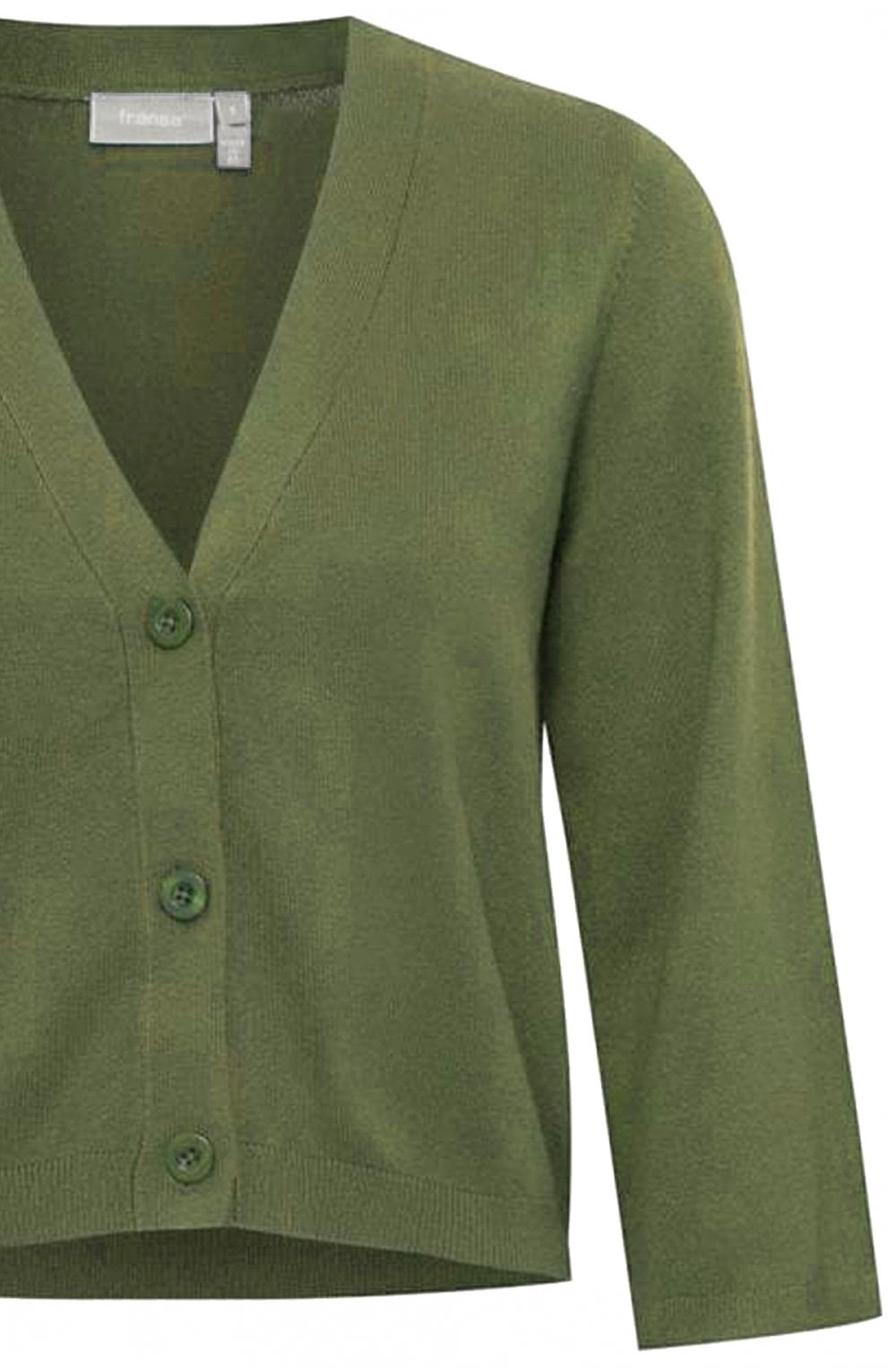 Loden Green Sleeve Cardigan