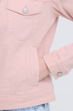 Lotus Pink Denim Jacket