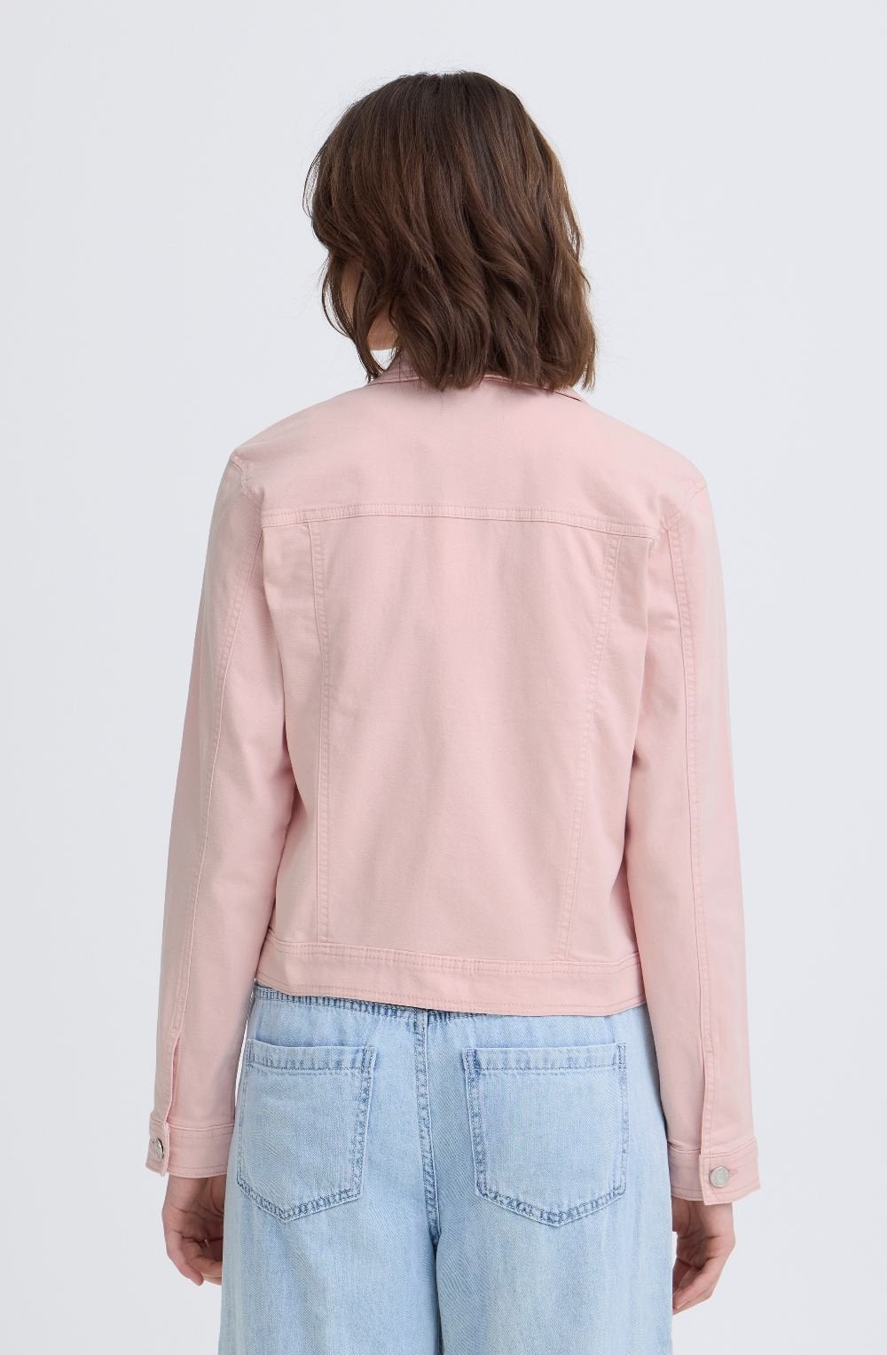 Lotus Pink Denim Jacket