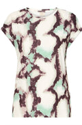 Marble Creme De Menthe Silk Touch Jersey Top