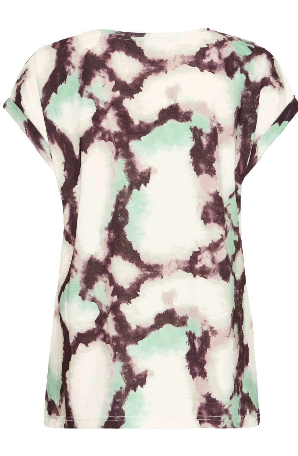 Marble Creme De Menthe Silk Touch Jersey Top