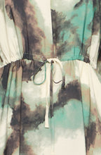 Marble Creme De Menthe Silk Touch Maxi Dress