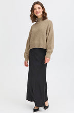 Moon Rock Ballon Sleeve Turtle neck Jumper