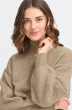 Moon Rock Ballon Sleeve Turtle neck Jumper