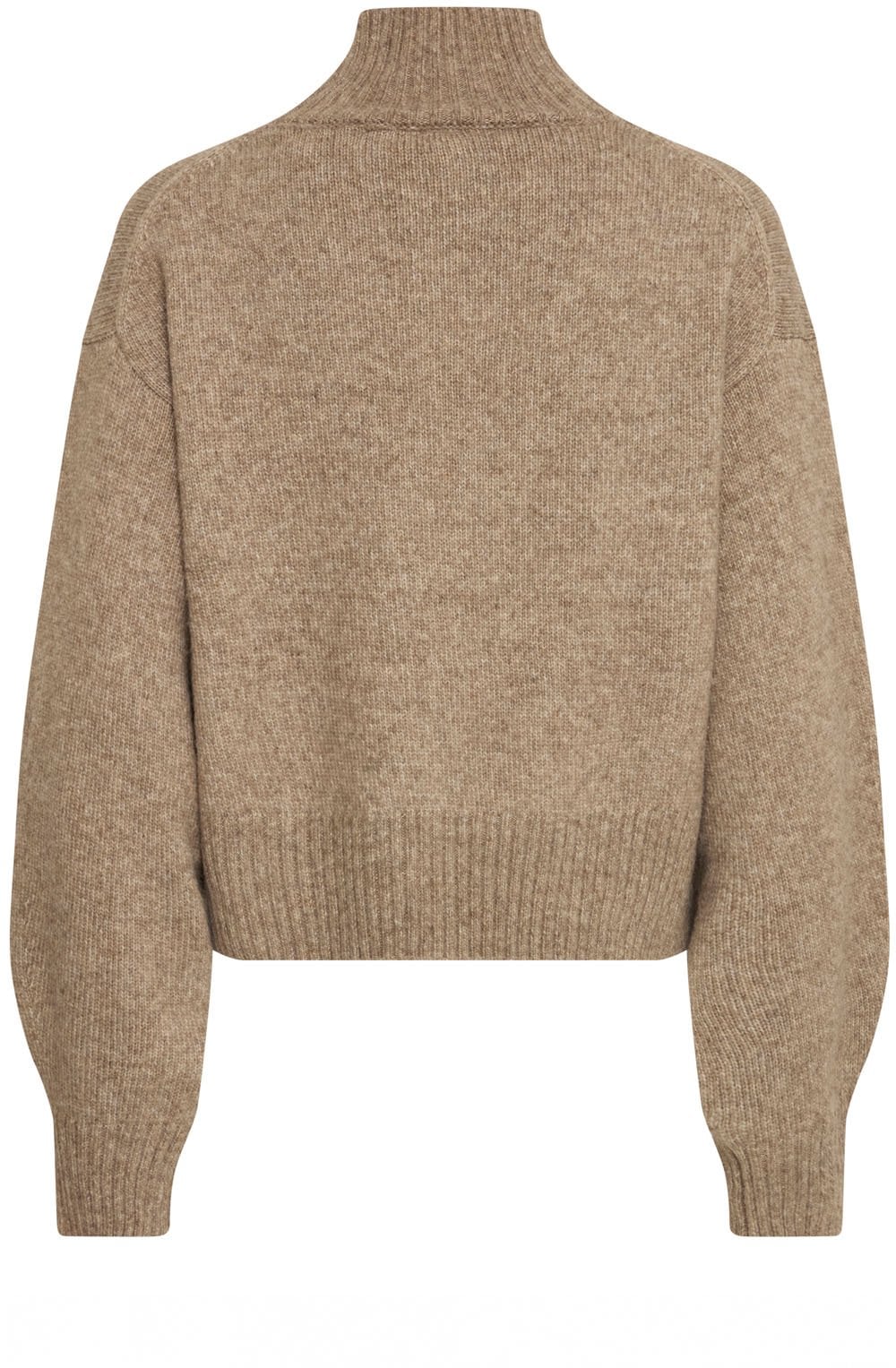 Moon Rock Ballon Sleeve Turtle neck Jumper