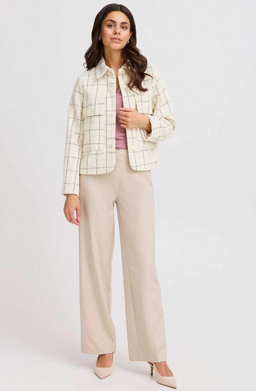 Moonbeam Tweed Box Jacket